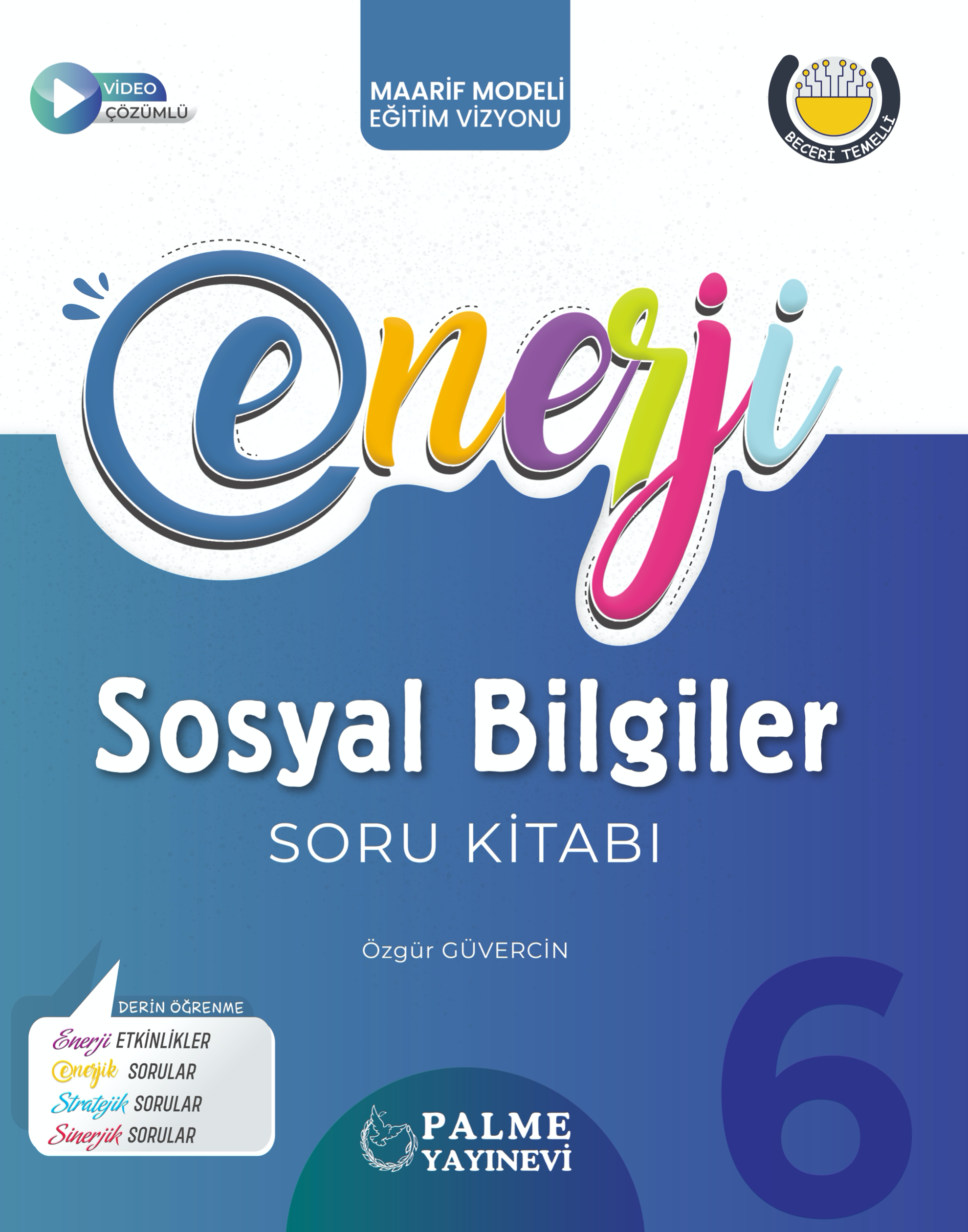 6. Sınıf Enerji Sosyal Bilgiler Soru Kitabı (A) kapak görseli